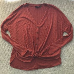 Urban Outfitters Oversized Button-Front Thermal